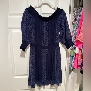 Alice + Olivia Midnight Blue Skirt